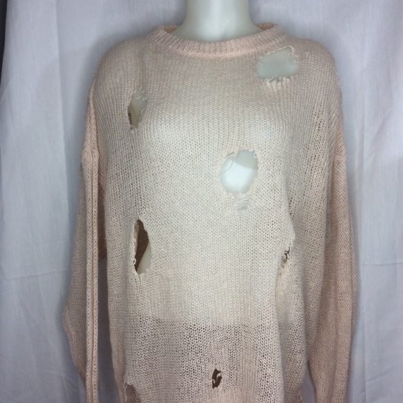 Tobi Hole Knitted Sweater  Sz M - Picture 5 of 7
